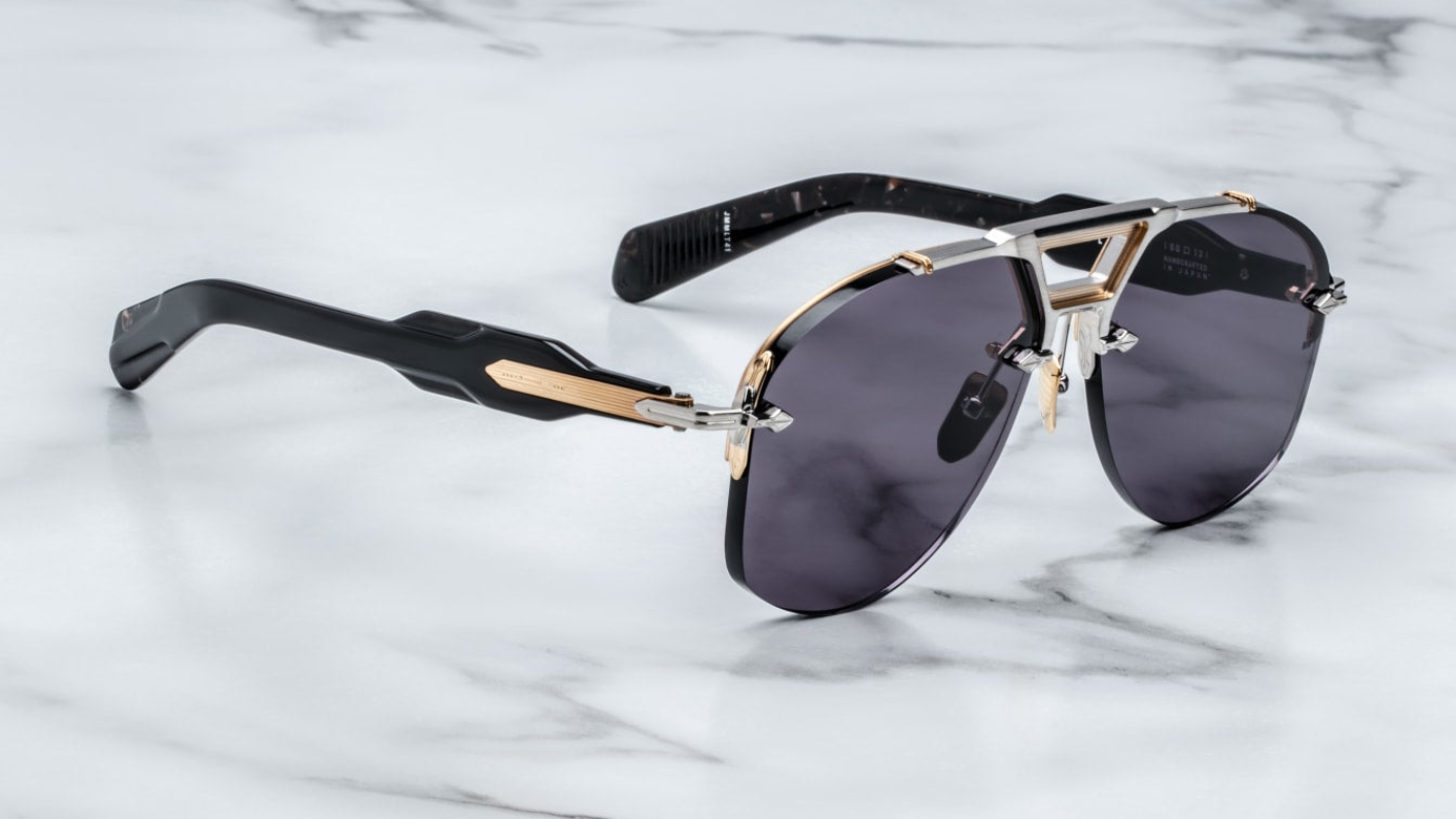 Alta Silver glasses viewed from the side, showcasing clean titanium lines and lightweight build