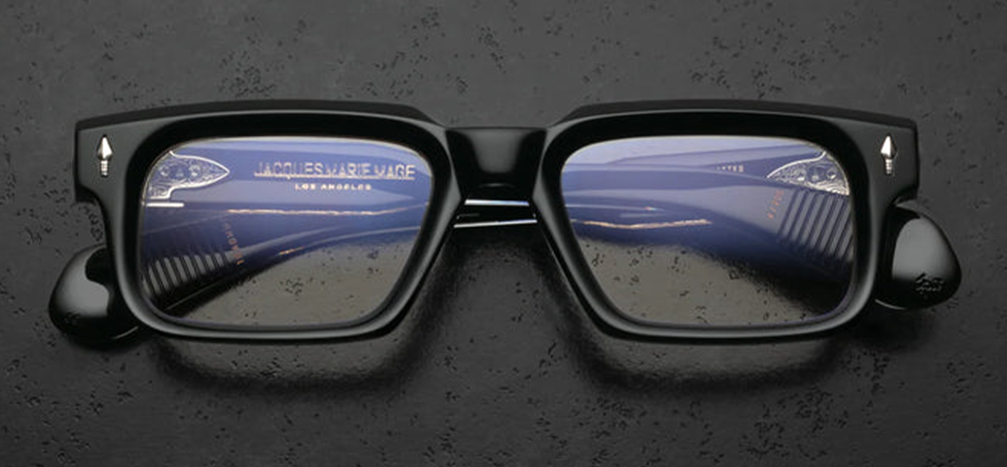 Jacques Marie Mage | Belvedere | Noir Black | W!NK Optometrists | Melbourne | Australia 'The Last Frontier V' Collection'