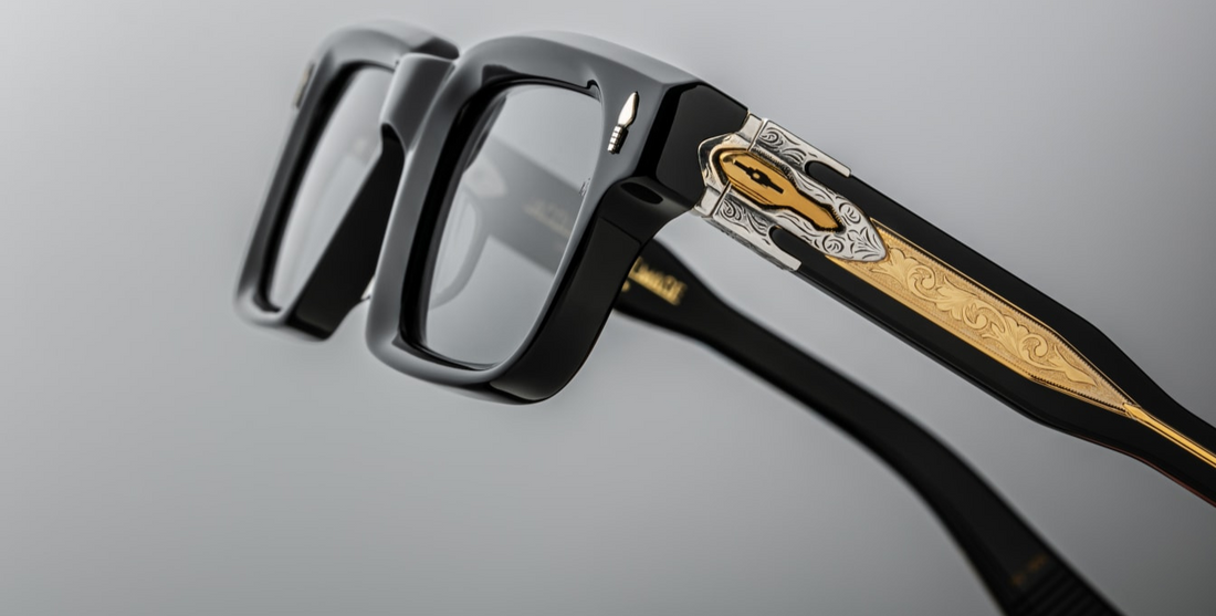 Jacques Marie Mage | Belvedere | Noir Black | W!NK Optometrists | Melbourne | Australia 'The Last Frontier V' Collection'