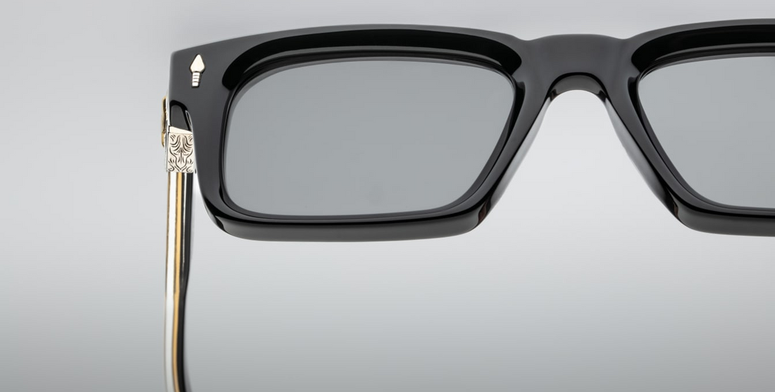 Jacques Marie Mage | Belvedere | Noir Black | W!NK Optometrists | Melbourne | Australia 'The Last Frontier V' Collection'