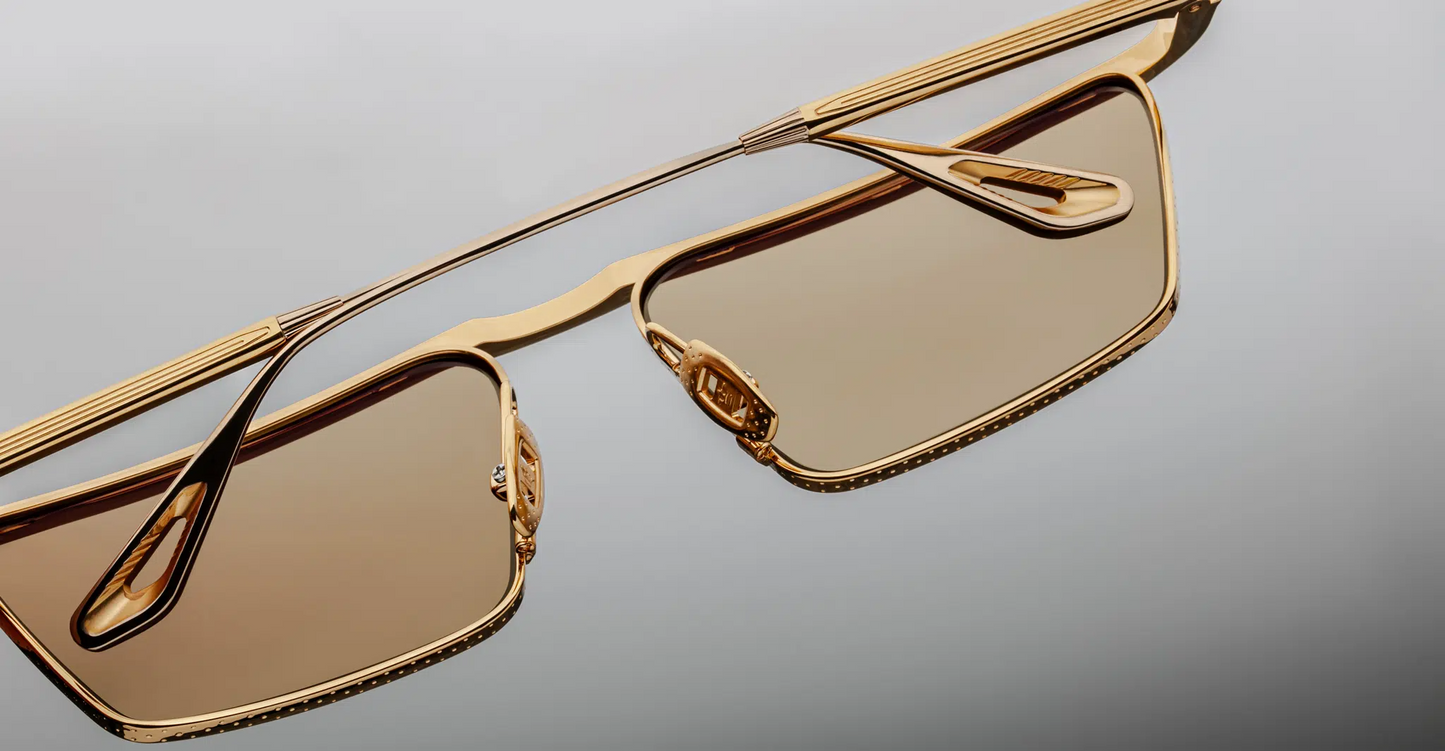 Jacques Marie Mage | Bogart | Gold Sepia | W!NK Optometrists | Melbourne | Australia