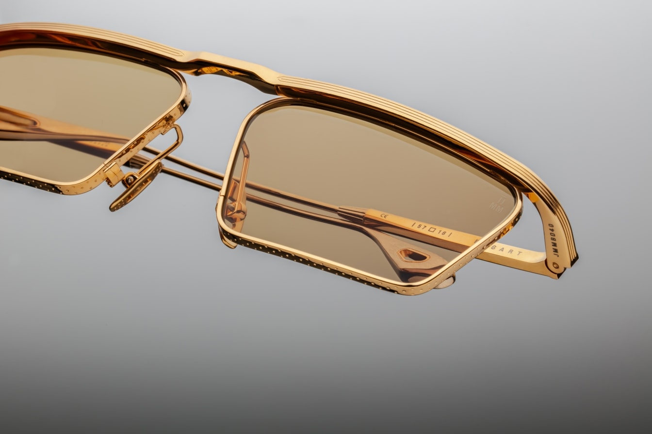 Jacques Marie Mage | Bogart | Gold Sepia | W!NK Optometrists | Melbourne | Australia