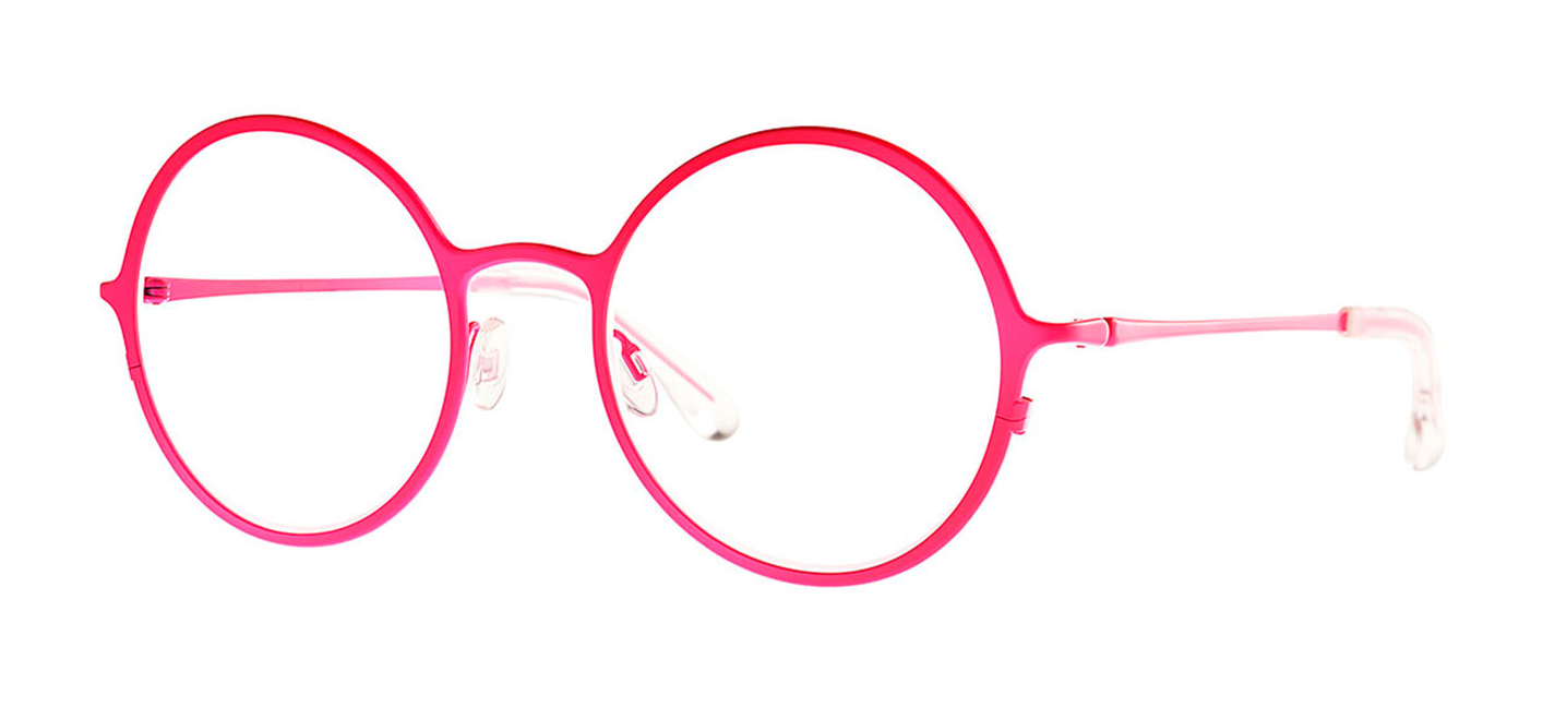 THEO MERCURY | C306 FLURO PINK FROM THE THEO ASTRONAUGHTS EYEWITNESS FAMILY AVAILABLE AT WINK OPTOMETRISTS MELBOURNE AUSTRALIA. THEO LOVES YOU