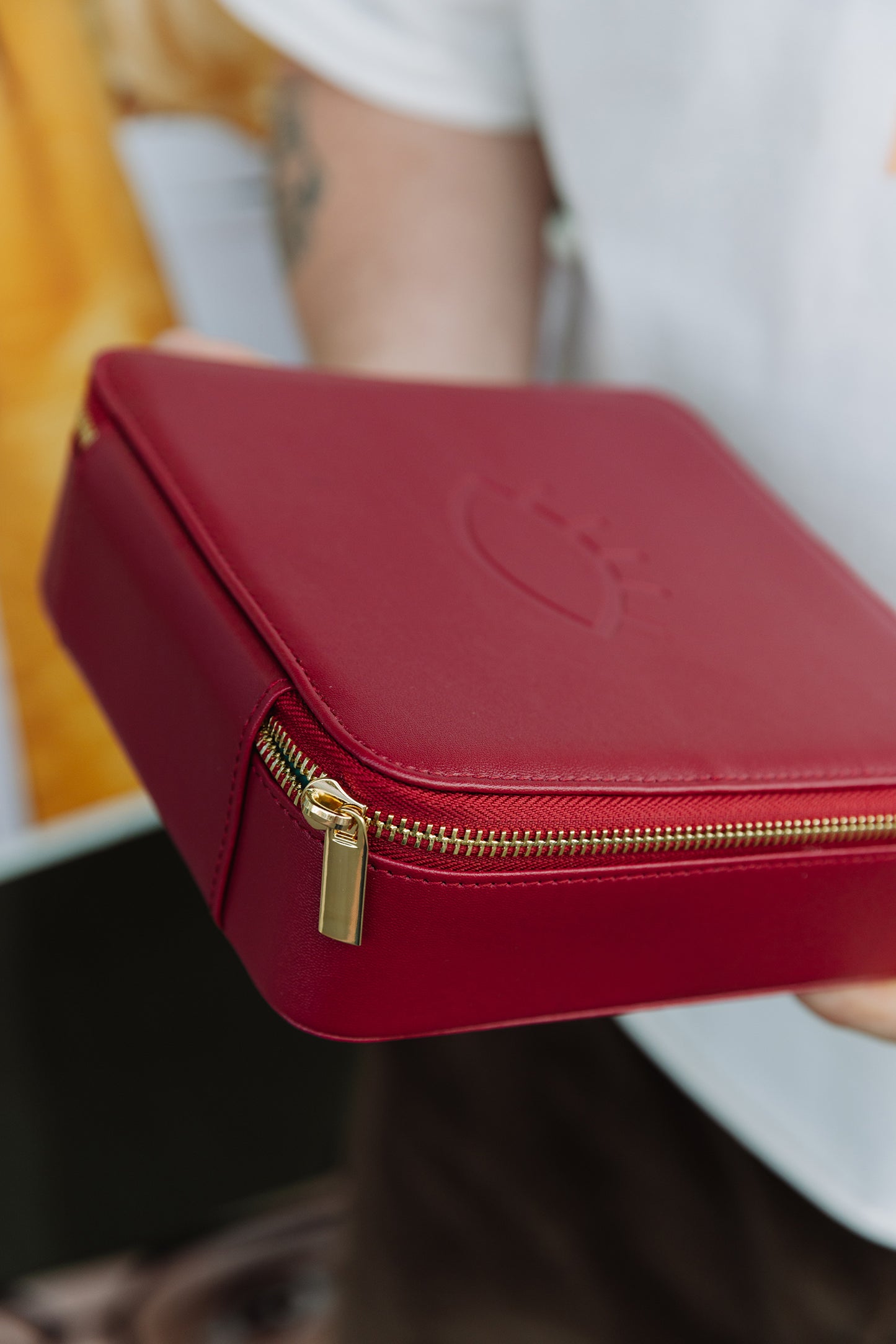 Wink Travel Case | 3 set | Burgundy:Green
