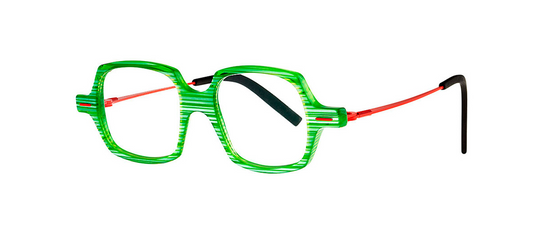 THEO - JOEKSEL - GREEN/FLURO RED