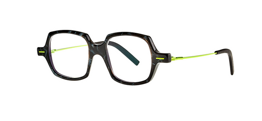 THEO - JOEKSEL - PIXEL BLACK/FLURO GREEN