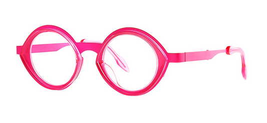 THEO PIPE | C3 FLURO PINKAVAILABLE AT WINK OPTOMETRISTS MELBOURNE AUSTRALIA. THEO LOVES YOU