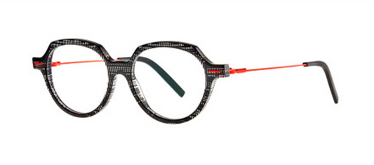 THEO Kids | Bro | C28 Black/ Transparent / Fluro red
