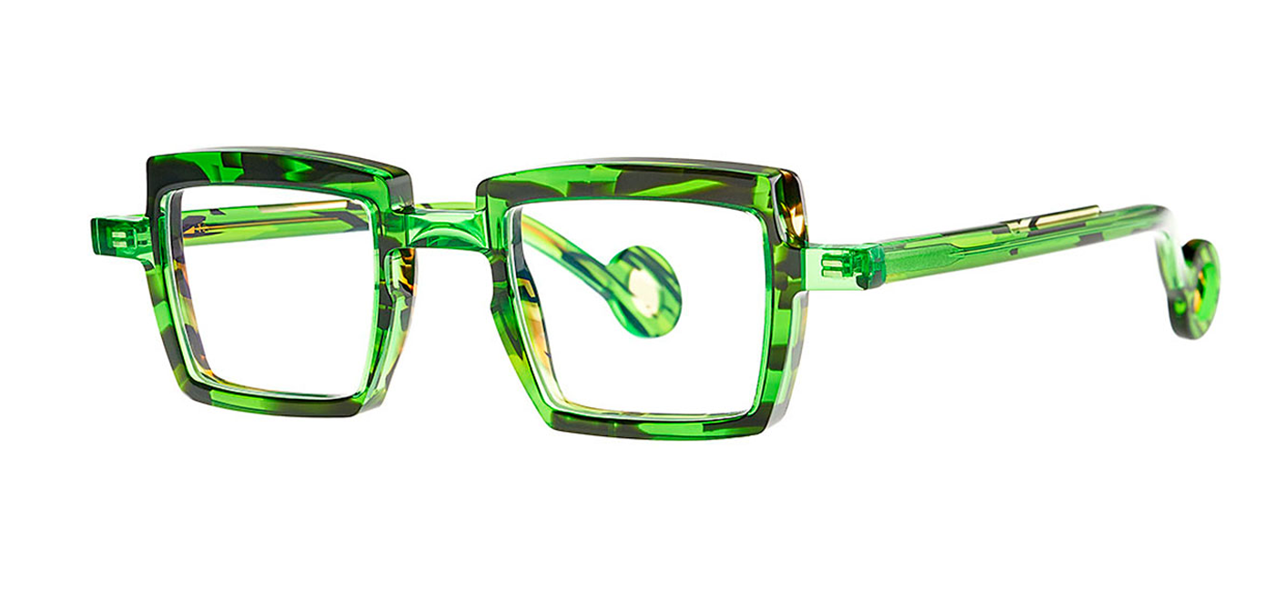 THEO - VILMOS - VIBRANT GREEN/BLACK MOTTLE